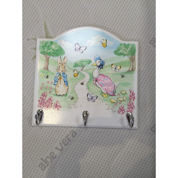 Coat Hook 3 Hooks Peter & Jemima