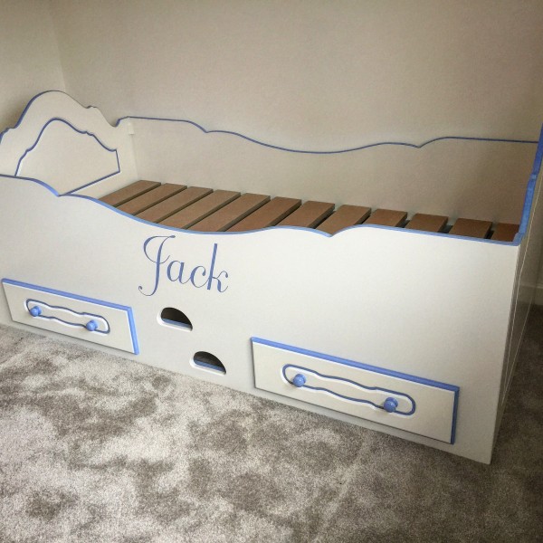 Personalised Cabin Bed Fancy Style Name