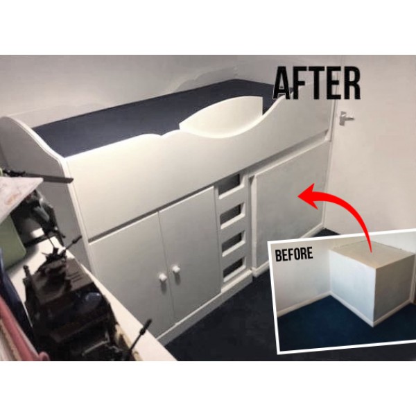 Box Room Cabin Bed Solution Made-To-Measure