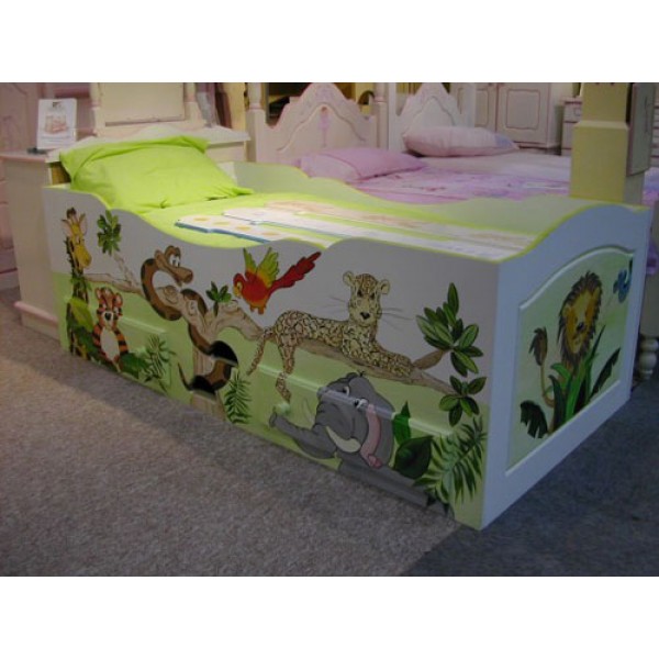 Cabin Bed Lower - Landscape Art