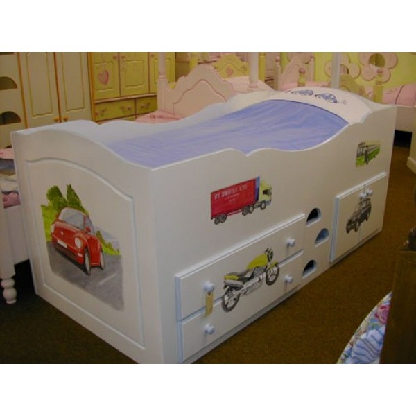 Captain's Bed Transport Hand Painting