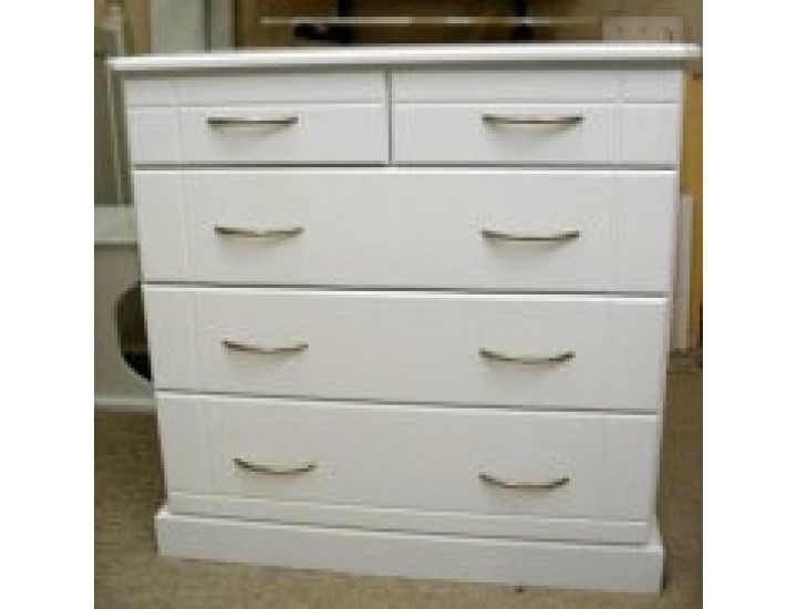 Chest Of Drawers New Contempo White