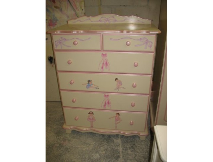 Chest Of Drawers Ballet Dancers Girls 