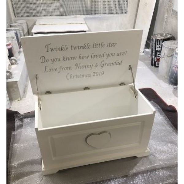 Chester Style Heart Toybox With Optional Message