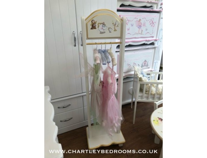 Beauty And The Beast Dressing Up Clothes Rail
