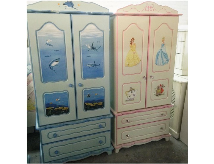 2 Door 2 Drawers Girls And Boys Wardrobes