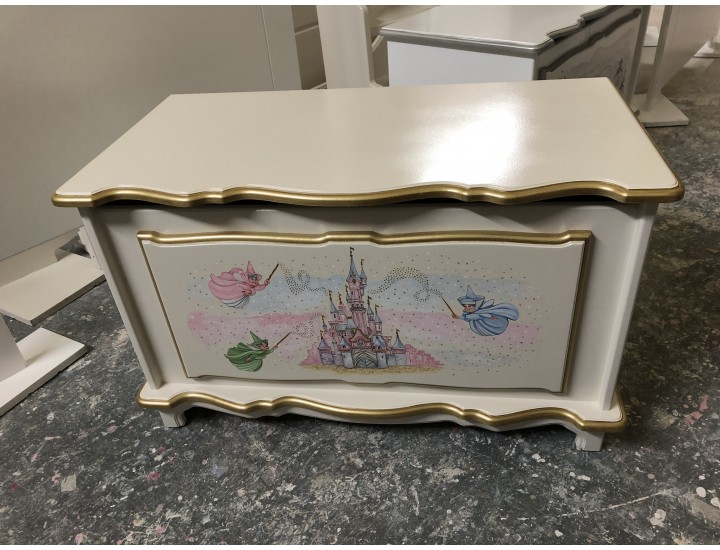 Fairy God Mother Castle Toy Box Personalised