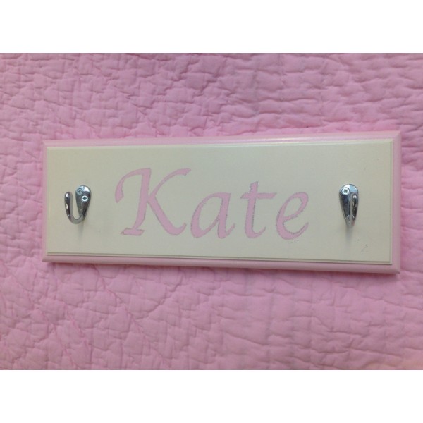 Coat Hook Hand Painted For Kate