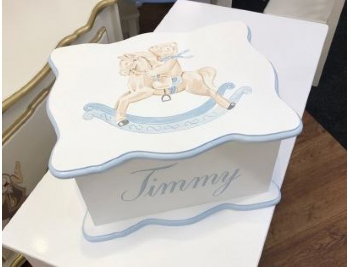 Extra Large Fancy Style Memory Box With Rocking Horse