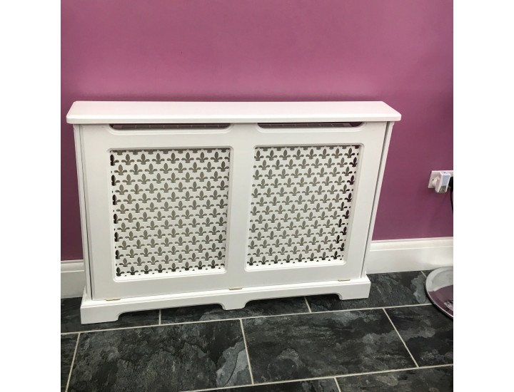 White Radiator Cabinet Cover Made To Measure