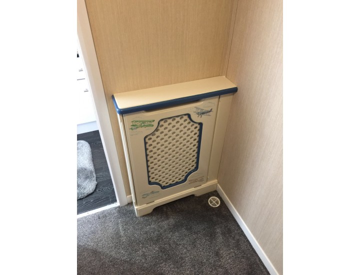 Small Radiator Cabinet With Infill Panel