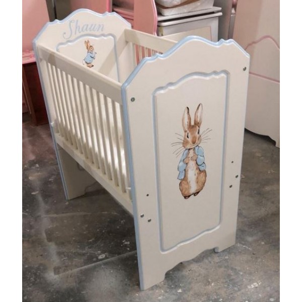 Classic Slim Cot + Name + Standard Trim + Simple Art