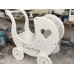 Wooden Dolls Pram Personalised To Order